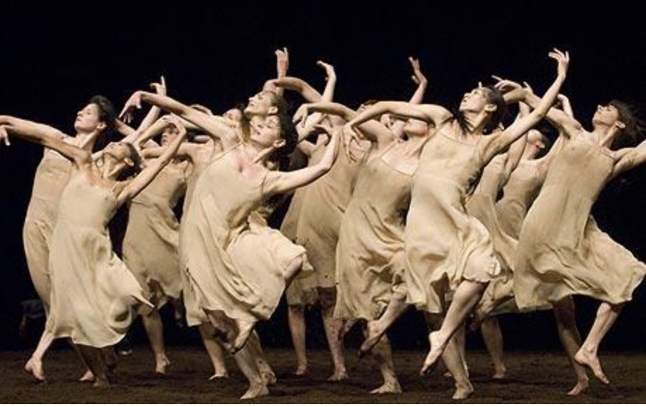 Dancers from the 1910s performing Stravinsky's The Rites of Spring